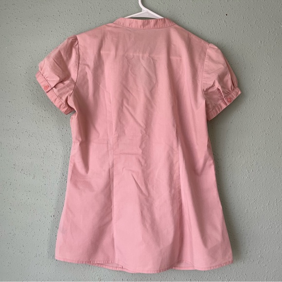 The Limited Pink Button Down Short Sleeves - Picture 4 of 8